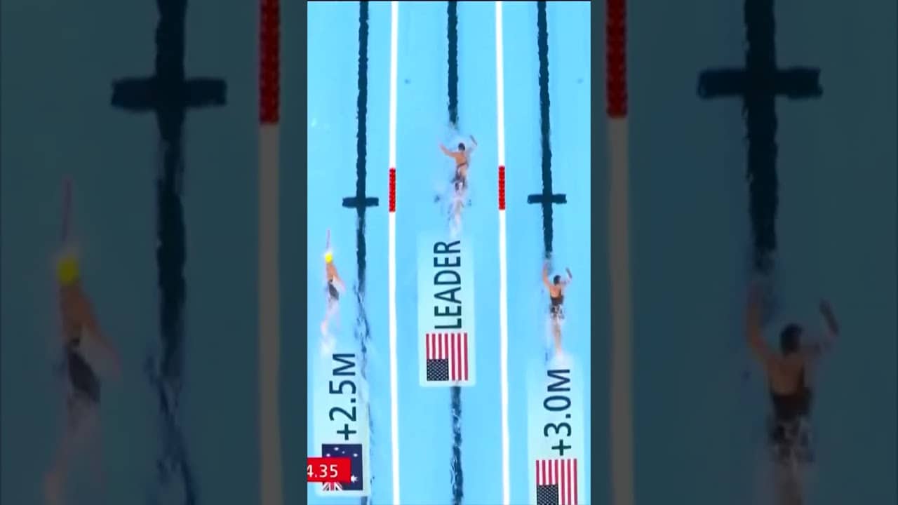 Katie Ledecky OWNS the 800 🏊🏼‍♀️🥇