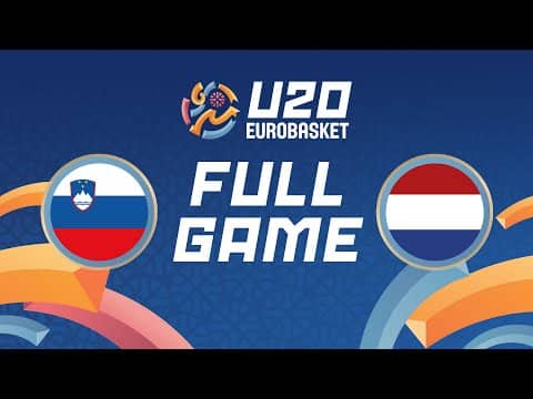 LIVE - Slovenia v Netherlands | FIBA U20 Women's EuroBasket 2025 | Class. Games 9-16