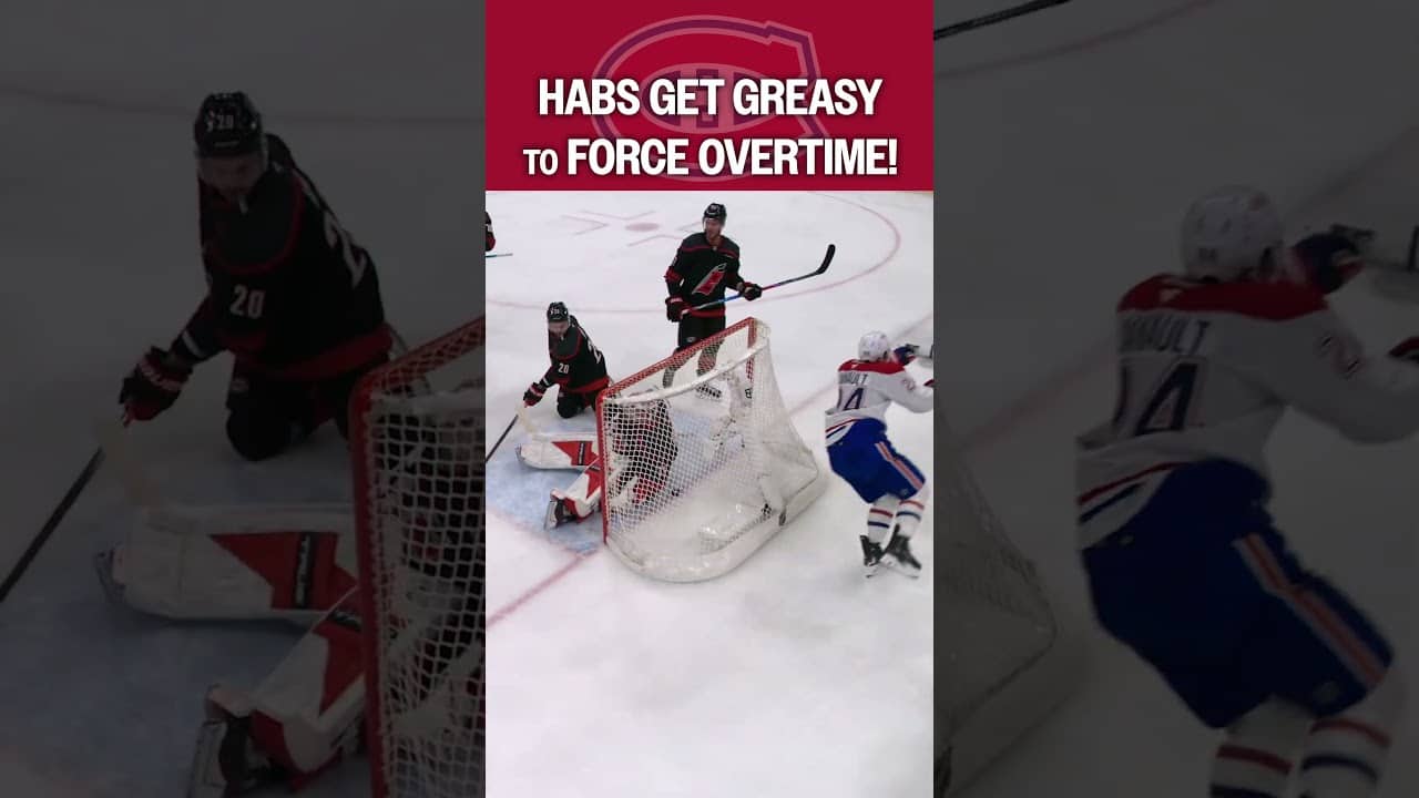 Habs force OVERTIME in Game 2! 🔥