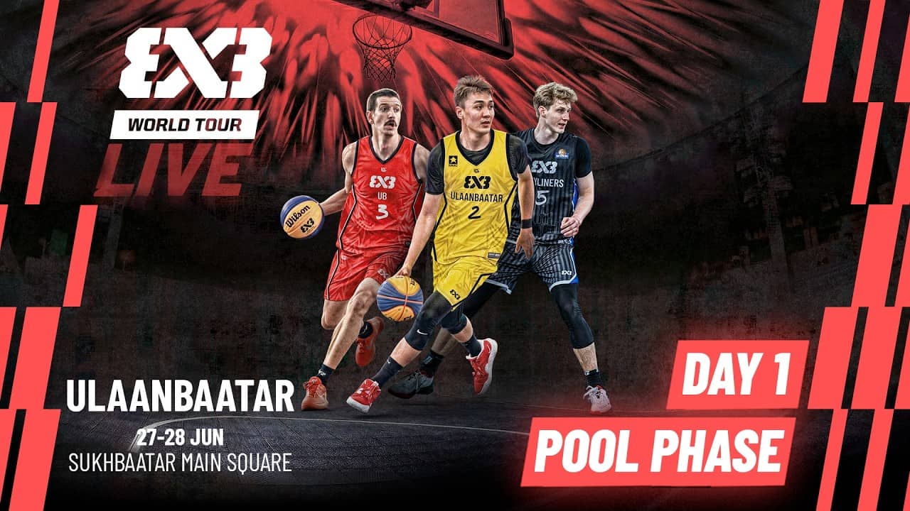 LIVE 🔴 FIBA 3x3 WorldTour Ulaanbaatar 2026 | Pool Phase | #3x3Basketball