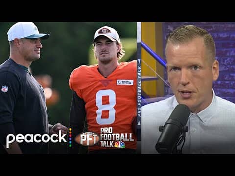 Browns’ Kenny Pickett is most likely to back up Joe Flacco | Pro Football Talk | NFL on NBC