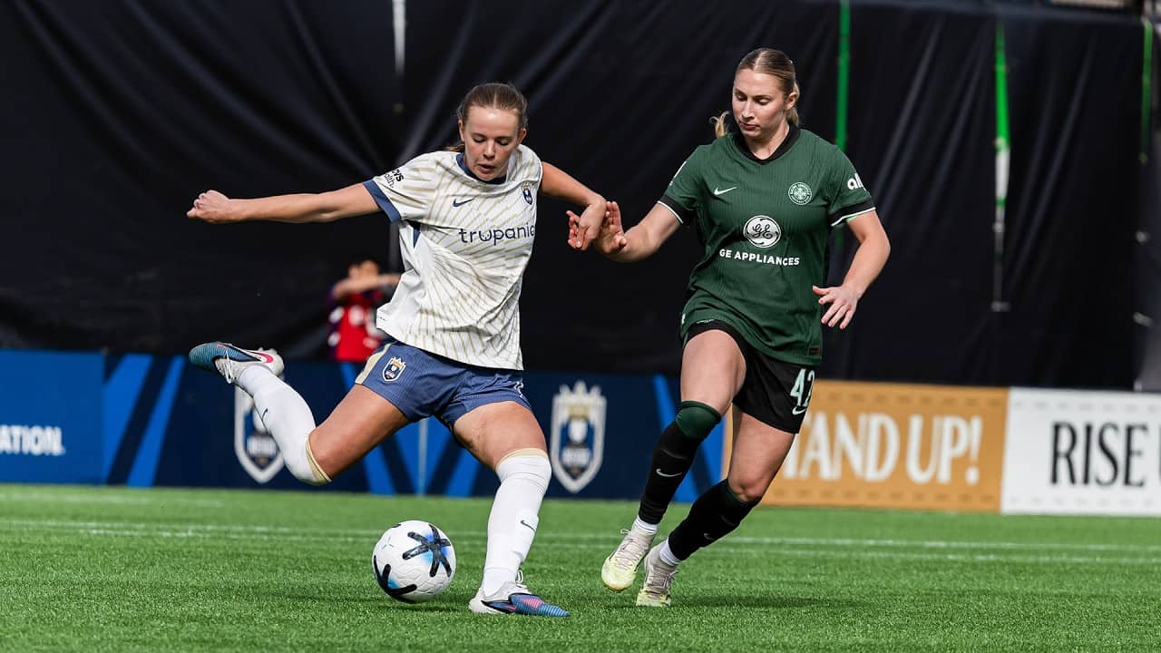 Press Conference: Sam Meza and Ainsley McCammon after win vs Racing Louisville
