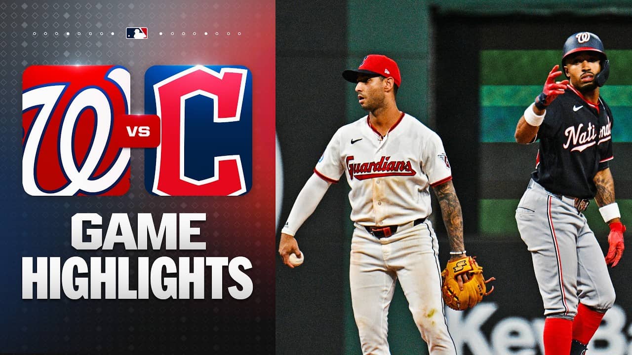 Nationals vs. Guardians Game Highlights (5/26/26) | MLB Highlights