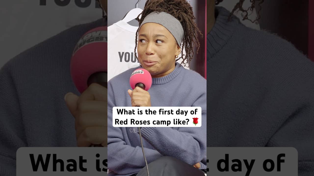 What is the first day if red roses camp like? 🌹🏴󠁧󠁢󠁥󠁮󠁧󠁿 #rugby #redroses #englandrugby