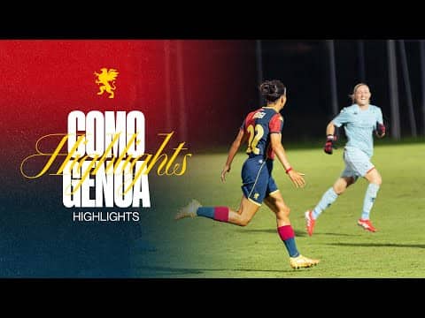 HL | COMO 1-1 GENOA | SERIE A WOMEN'S CUP 25/26