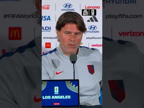 USMNT manager Mauricio Pochettino gives an update on Pulisic's status vs Türkiye