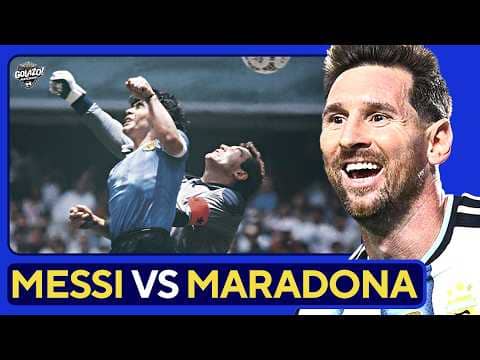 Argentina's MOST ICONIC World Cup Goal | Messi or Maradona??
