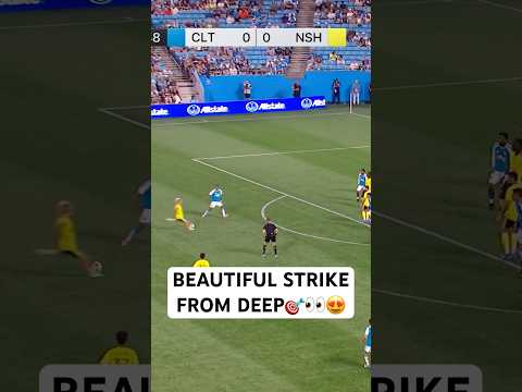 Tagseth looking DANGEROUS from range for @Nashvillesc!🤯🎯
