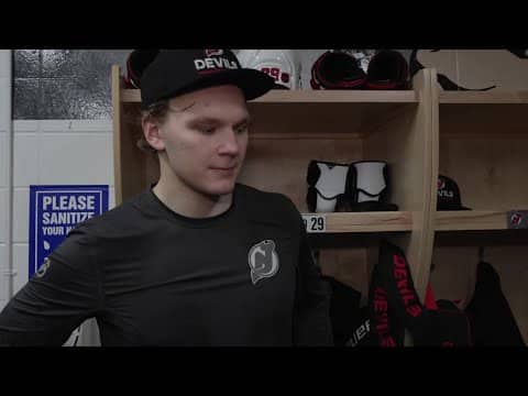Hameenaho, Dillon, Keefe talk to the media before playing Calgary