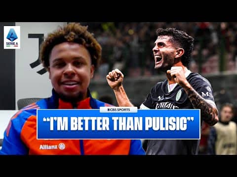 Weston McKennie previews Derby d'Italia and show off his Italian 😅 | Morning Footy | CBS Sports