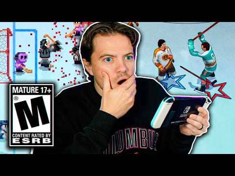 PLAYING M RATED HOCKEY GAMES...ON THE NINTENDO SWITCH?!