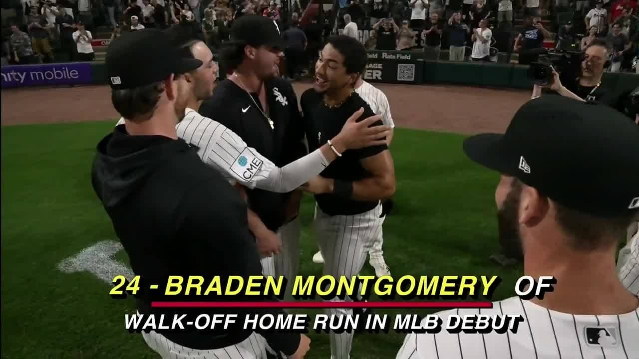 WALK-OFF HOME RUN IN MLB DEBUT 🤯 Braden Montgomery gives White Sox the win vs. Braves 😤 | ESPN MLB