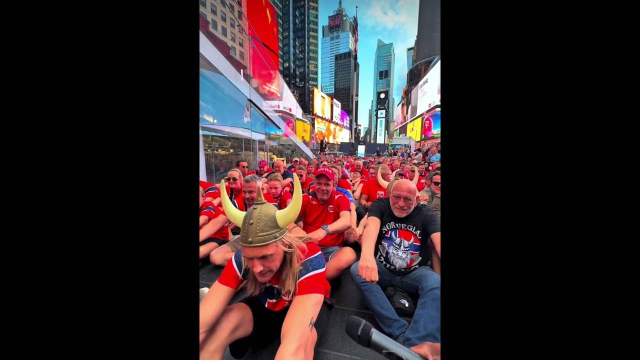 Norway Viking Row In Full Motion For The 2026 FIFA World Cup 🇳🇴⚽️