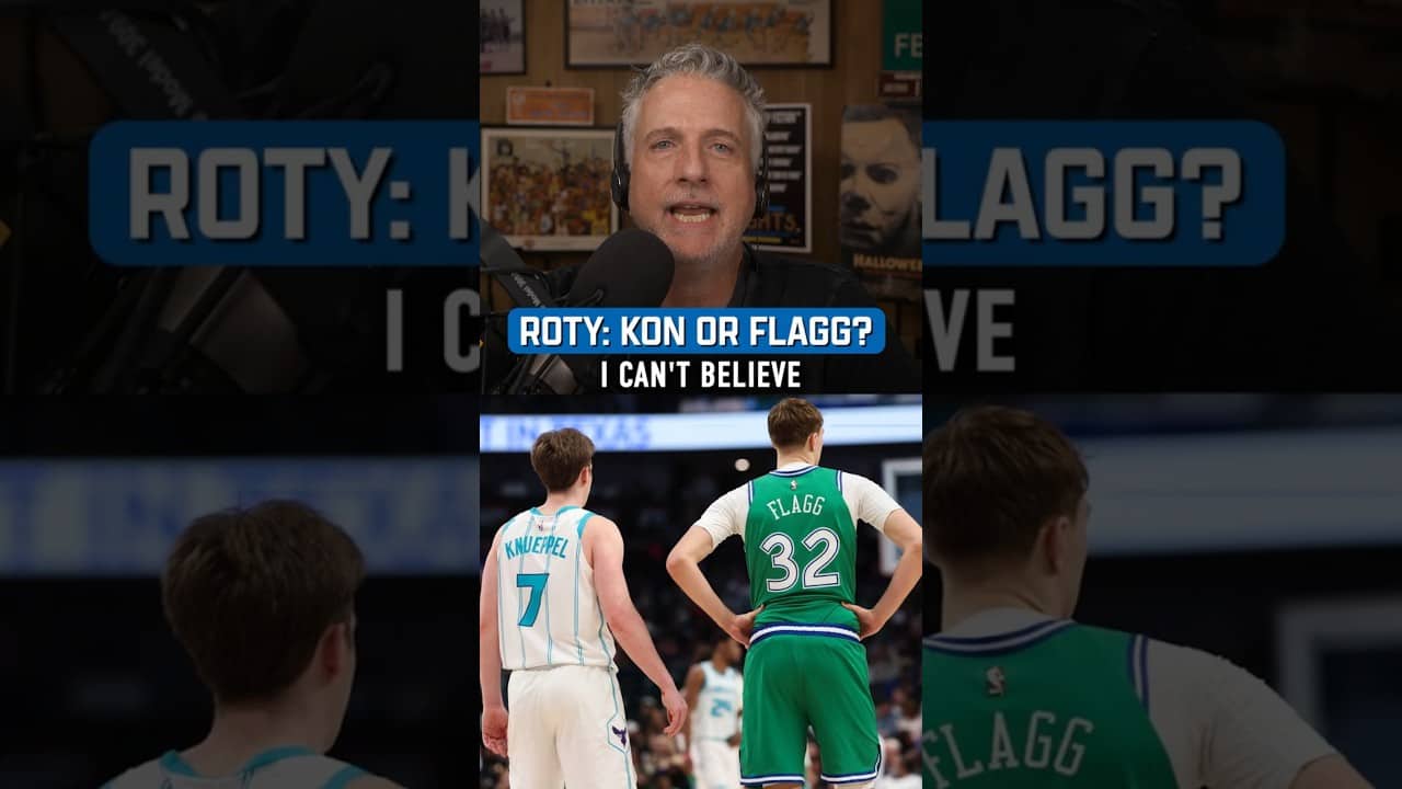 Bill on why he believes Kon Knueppel should be the Rookie of the Year over Cooper Flagg.