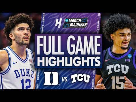 Duke vs TCU - FULL GAME HIGHLIGHTS 🔥 Second Round | NCAA March Madness 2026