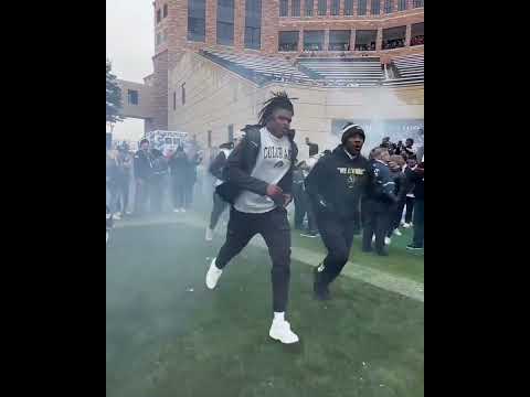 Deion Sanders shares throwback to his first Colorado spring game 🔥 (via @deionsanders/IG)