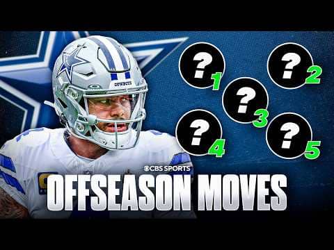 5 offseason moves the Dallas Cowboys NEED to make ✅