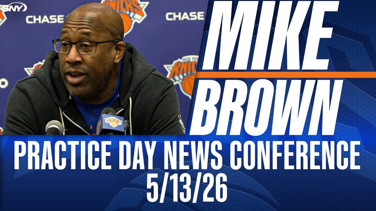 Mike Brown updates OG Anunoby's status, credits team's mentality throughout Knicks' playoff run