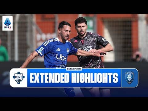 Como vs. Empoli: Extended Highlights | Serie A | CBS Sports Golazo