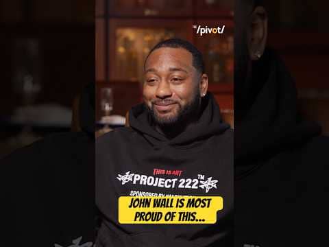 John Wall shares what he’s most proud of #powerful