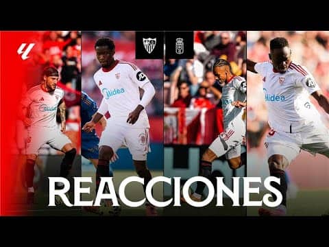 Las reacciones de los protagonistas tras la victoria ante el Real Oviedo en Nervión