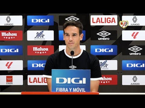 Íñigo Pérez previa Osauna - Rayo Vallecano