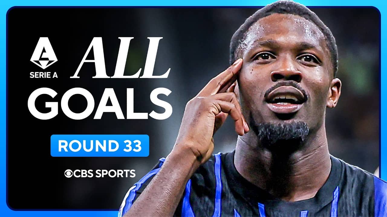 EVERY GOAL from Matchday 33 in SERIE A 🇮🇹