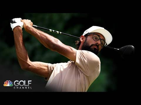 Akshay Bhatia DRILLS first PGA Tour career hole-in-one at BMW Championship 2025 | Golf Channel