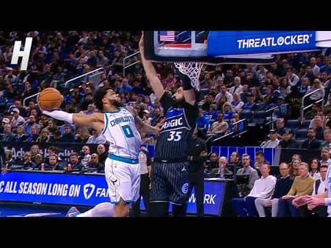 Miles Bridges Puts Goga Bitadze on a POSTER 🔥