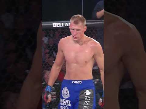 Left, right, kick, and BANG! He is out! 💥 Alexander Volkov's impressive three-hit combo! #MMA