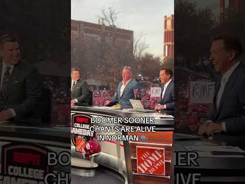 Pat McAfee got the Sooners fired up 🔥