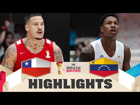 Chile 🇨🇱 v Venezuela 🇻🇪 | Highlights | FIBA Basketball World Cup 2027 Americas Qualifiers