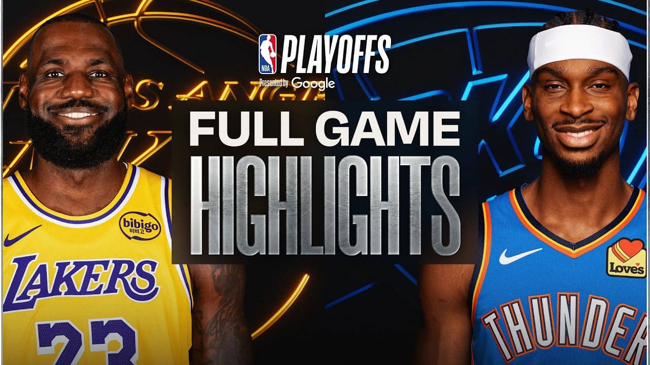 #4 LAKERS at #1 THUNDER | FULL GAME 2 HIGHLIGHTS | May 7, 2026