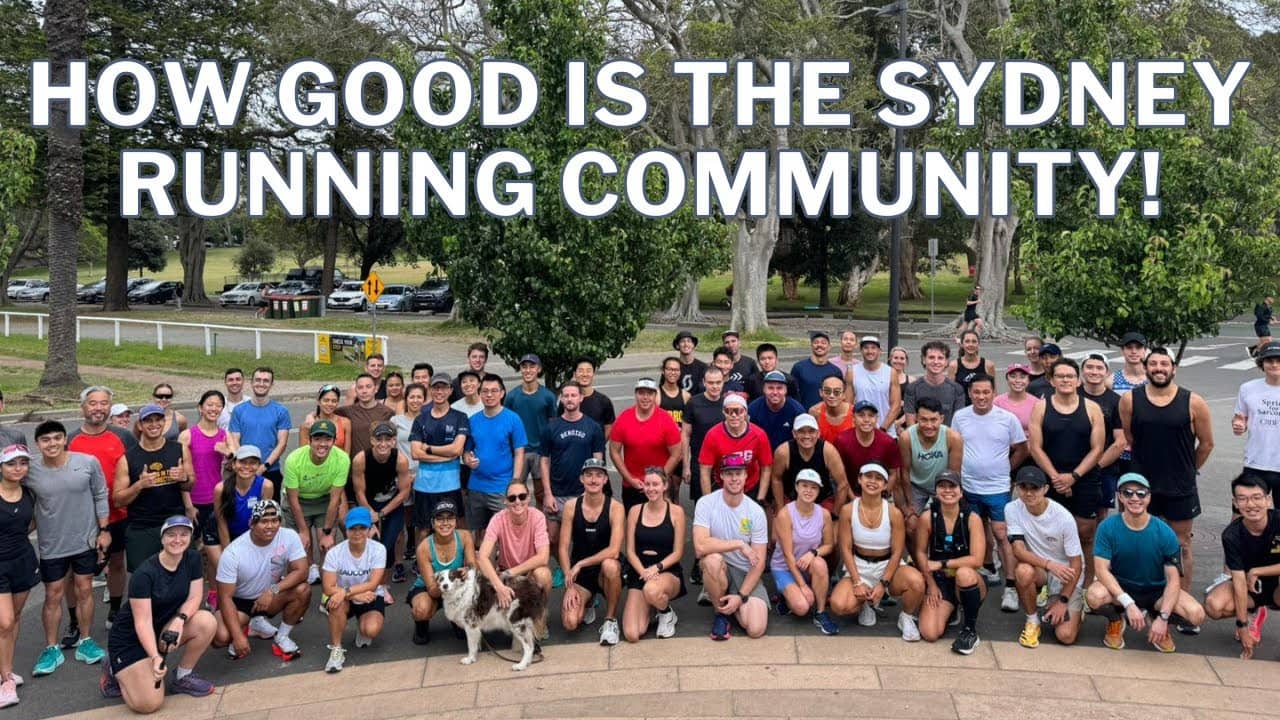 The Sydney running community is the best! - Sota Maehara Run Club