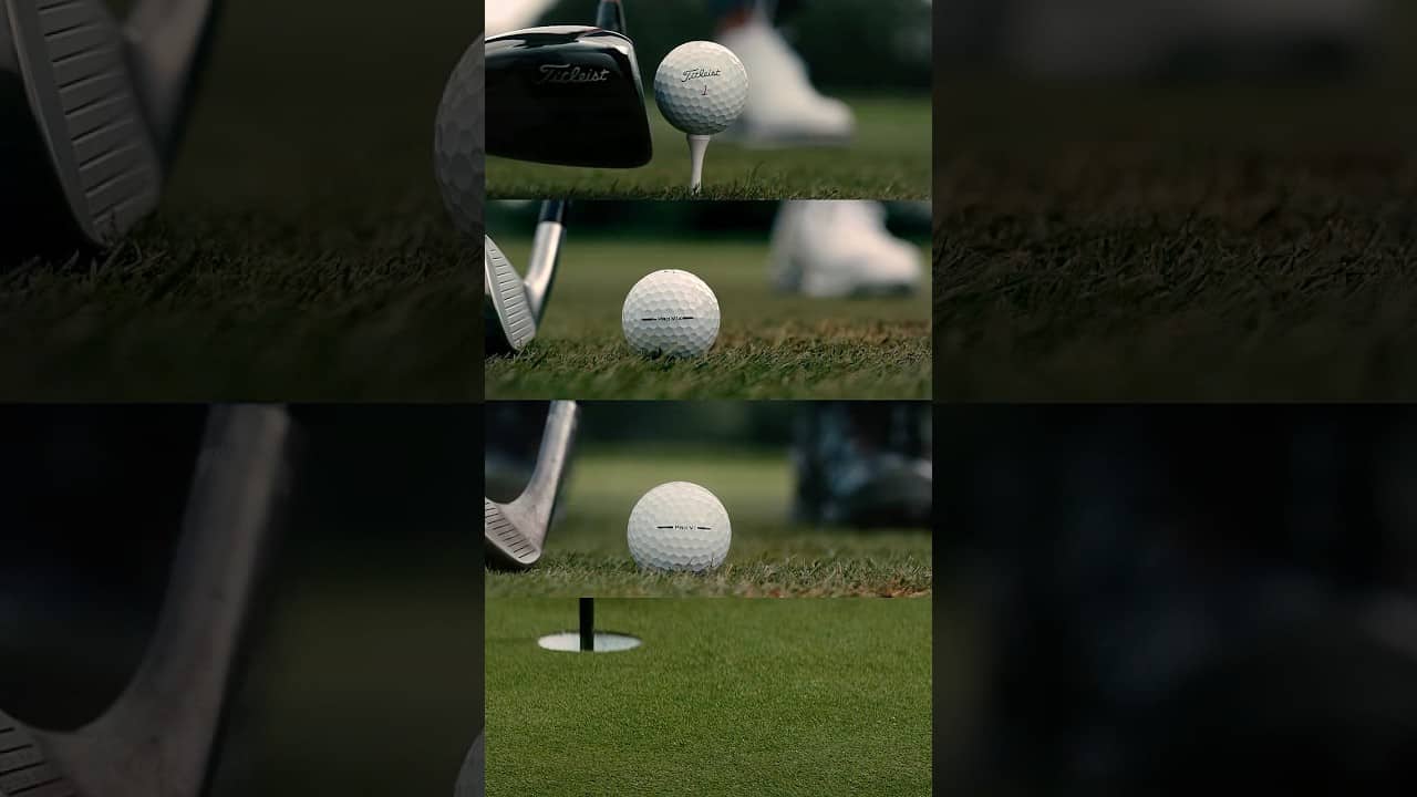 👀 The moment of impact from tee to green. #1ballingolf