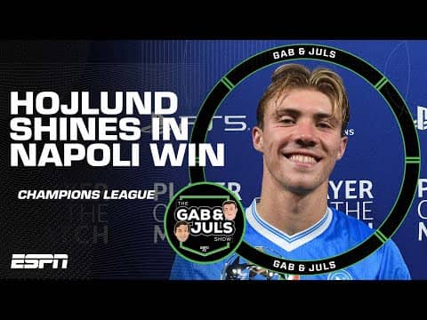Why Rasmus Hojlund looks a different player for Napoli than Manchester United 🎯 | ESPN FC