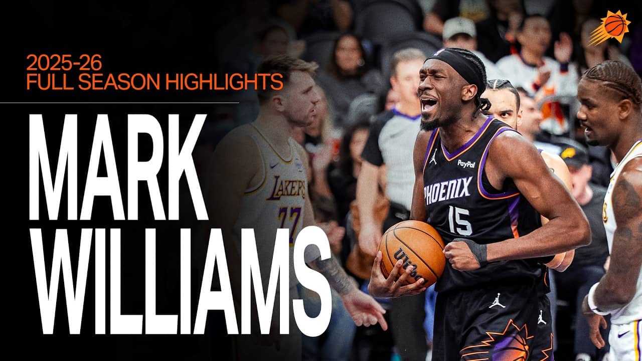 Mark Williams 2025-26 Season Highlights & Best Plays