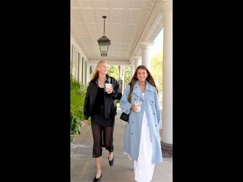 The best day in Charleston! 🫶 Ashlyn Krueger and Mia Baker spent an afternoon exploring the city
