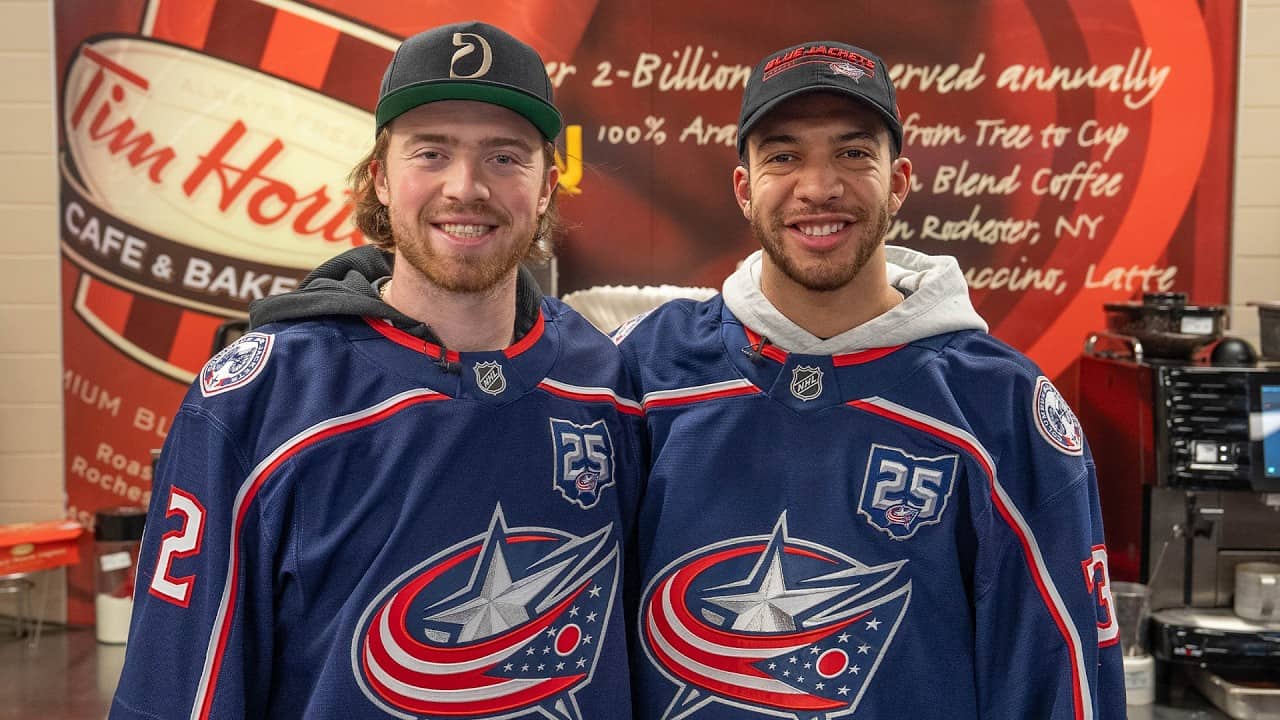 33 SUGARS?!  Jet Greaves and Jake Christiansen Learn How to Work the Tim Hortons Drive Thru! 🍩☕️