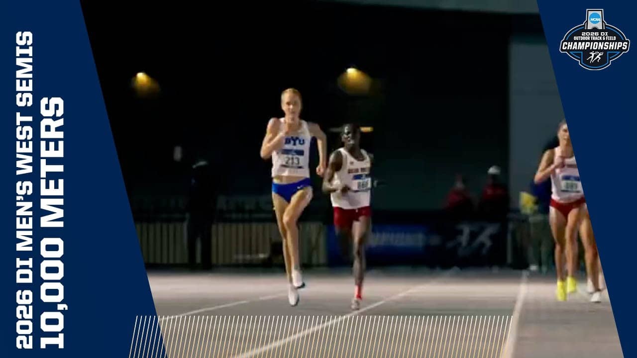 BYU's Jane Hedengren wins wild 10K finish at 2026 Division I West First Round track and field meet