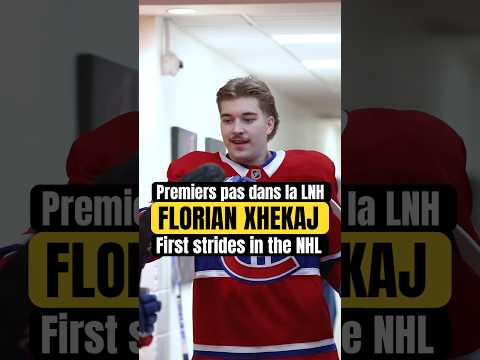 Florian Xhekaj’s rookie lap #Hockey #NHL