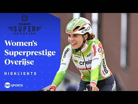 PERFECT RIDE! 🤩 | 2025 Women's Cyclo-cross Superprestige Overijse Highlights | TNT Sports Cycling