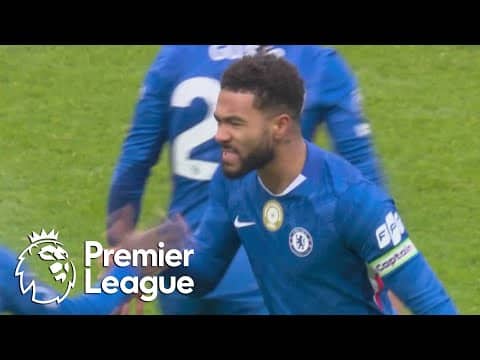 'ARTIST AT WORK': Reece James' free kick pulls one back for Chelsea | Premier League | NBC Sports