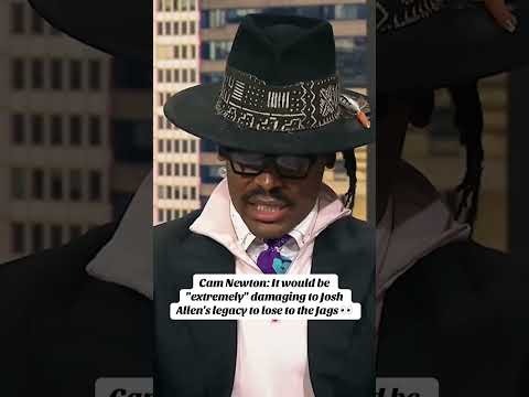 Cam Newton on Josh Allen’s legacy 👀