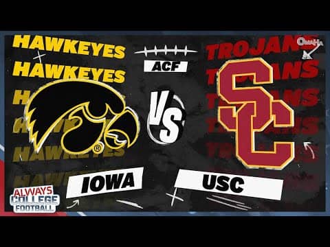 Can Iowa RUIN USC playoff dreams? 😳 FULL PREVIEW 🔥 | Always College Football