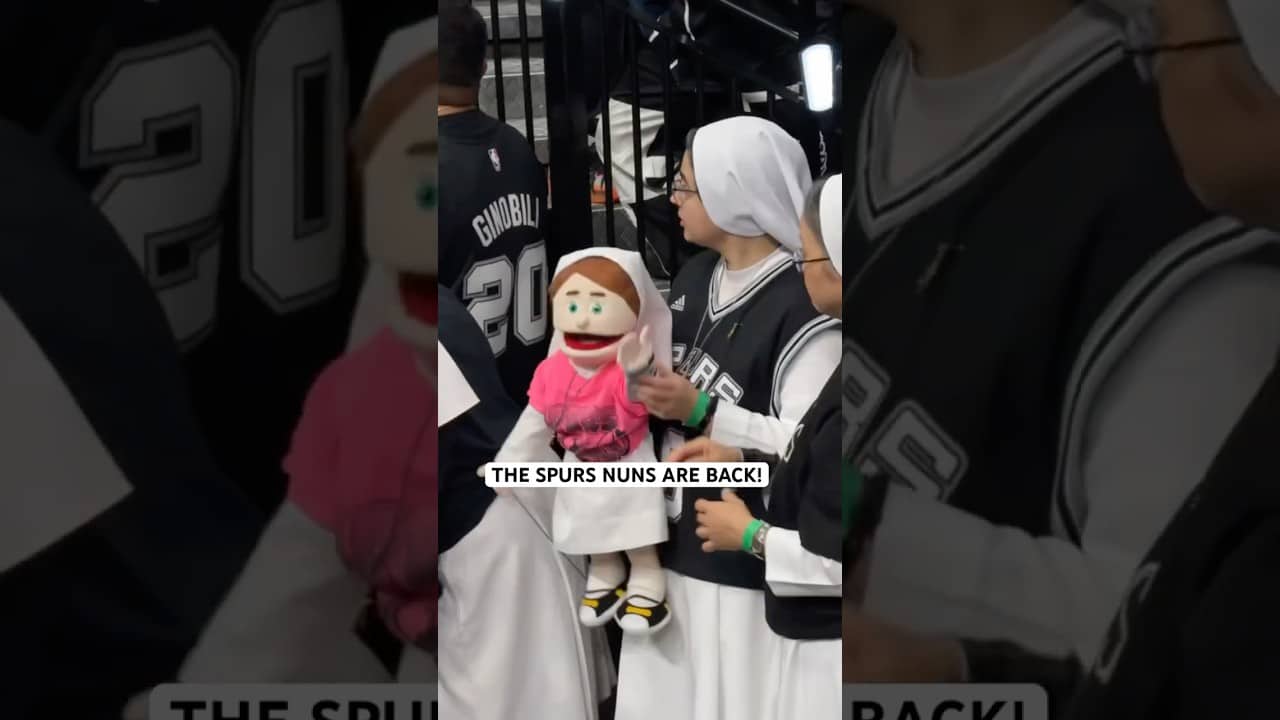 The Spurs Nuns are back for Game 6! 🙌