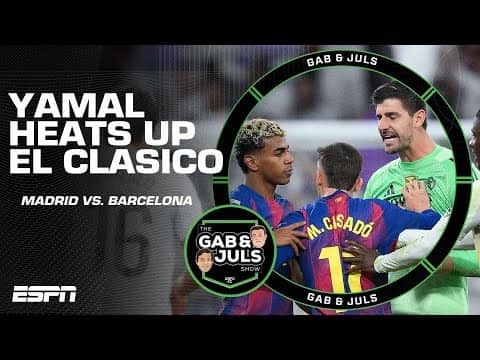 Real Madrid vs. Barcelona FULL REACTION! Yamal’s clash with Carvajal heats up El Clasico | ESPN FC