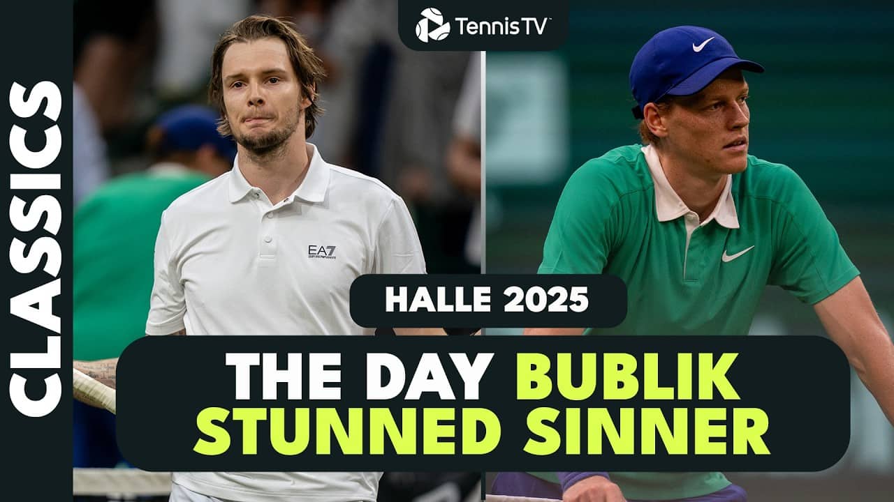 The Day Bublik STUNNED Sinner 😱 | Full Condensed Jannik Sinner vs Alexander Bublik Halle 2025 Match