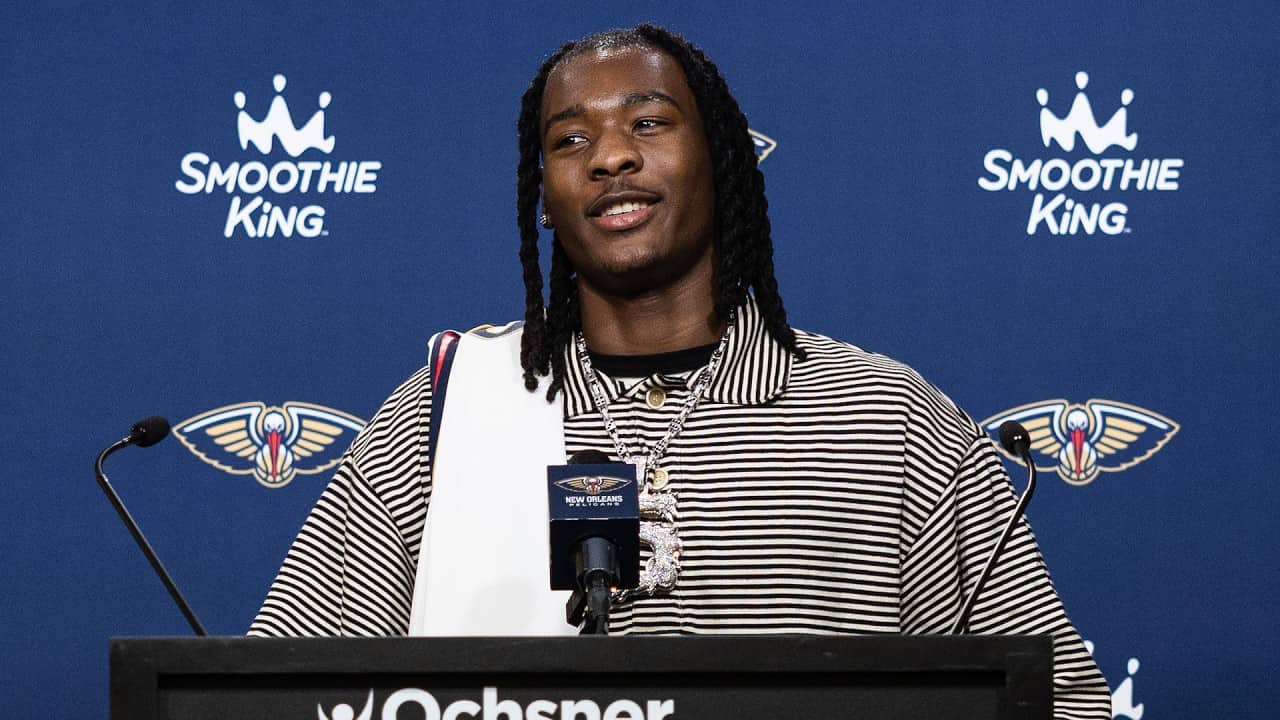 Jaron Pierre Jr. Introductory Press Conference | New Orleans Pelicans