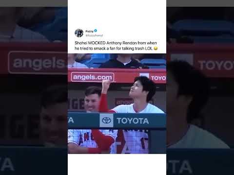 ohtani mocked his own teammate 🤣